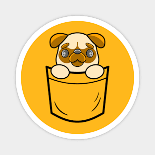 Pocket Pug 2 Magnet